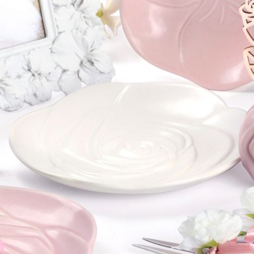 Svuotatasche rosa colore bianco