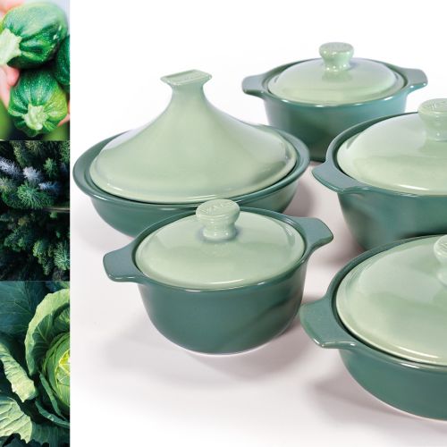 Tajine 32 cm colore verde