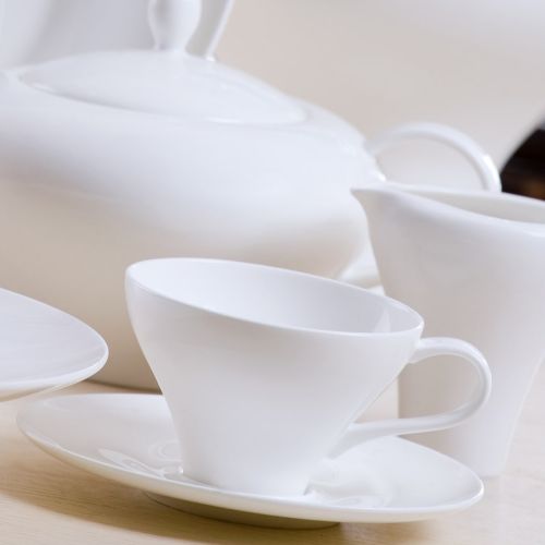 Tazza tè con piatto lady - 6 pz.
