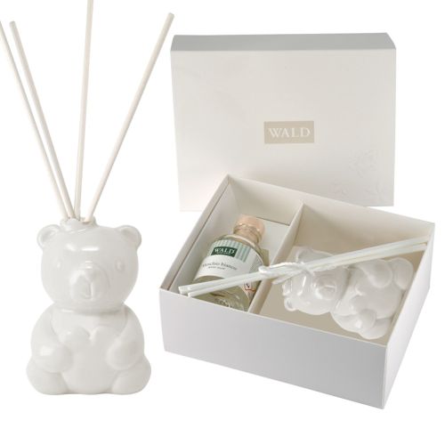 Profumatore orsetto colore bianco - 2 pz.