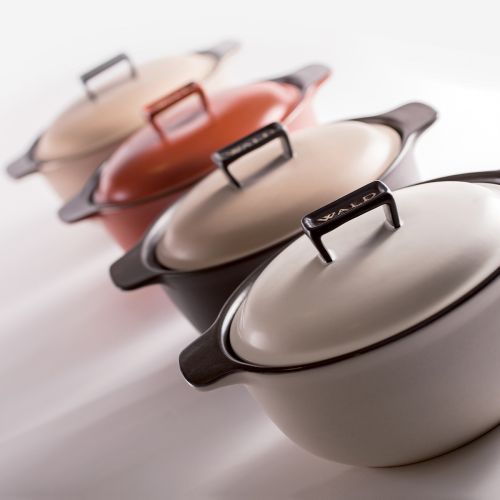 Pentola grande colore tortora