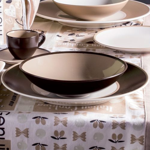 Piatto portata 31 cm color.nero