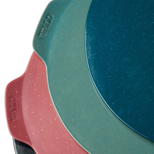 Piatto pizza colore prugna