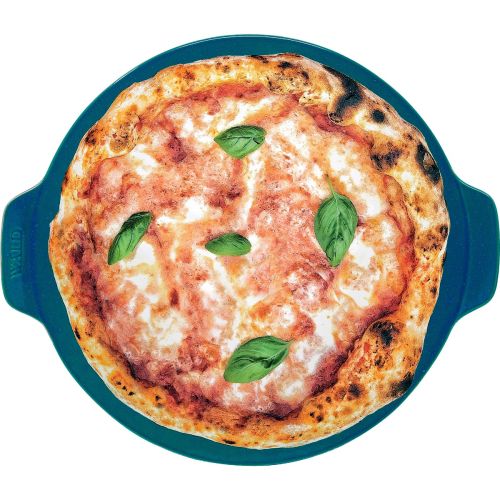 Piatto pizza colore blu
