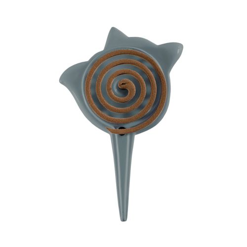 Porta zampironi farfalla 18x26.5 h azzurro