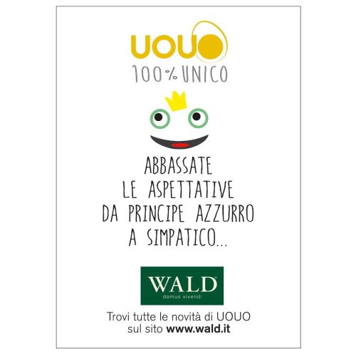 Uovo decorativo principe ranocchio - 2 pz.