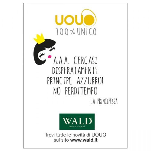 Uovo decorativo principessa - 2 pz.