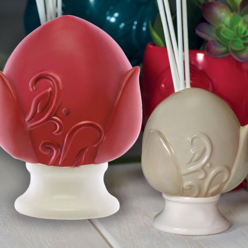 Profumatore pumo grande colore rosso rubino