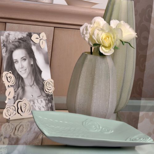 Centrotavola colore verde salvia