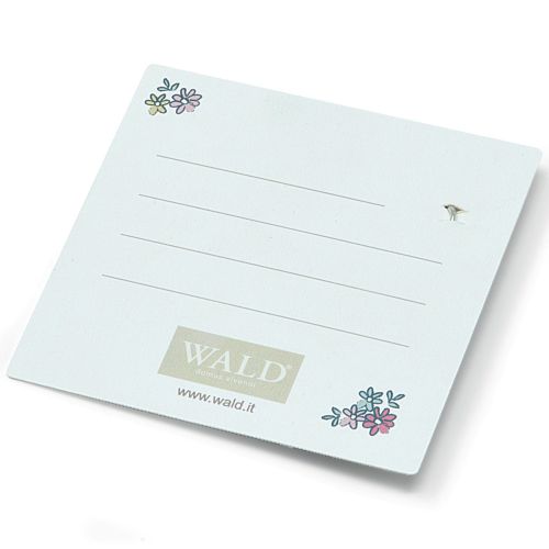 Biglietto con ciondolo "casa dolce casa"