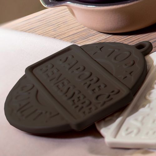 Sottopentola "bollo qualita'" col.antracite