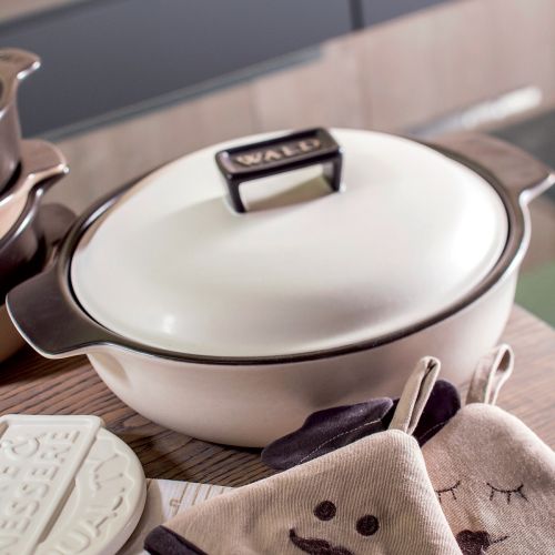 Tegame grande colore bianco