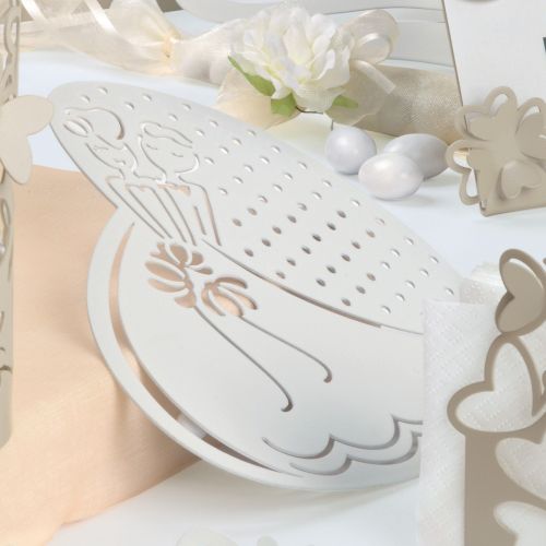 Sottopentola sposini bianco ghiaccio - 2 pz.